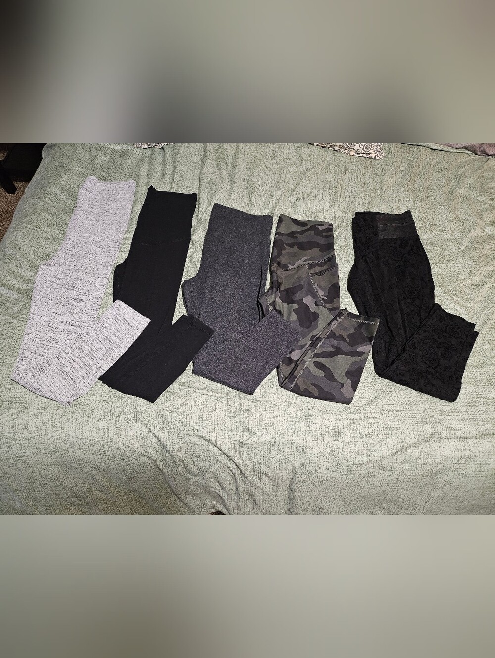 5 Pack Maternity Leggings- SIZE M/L